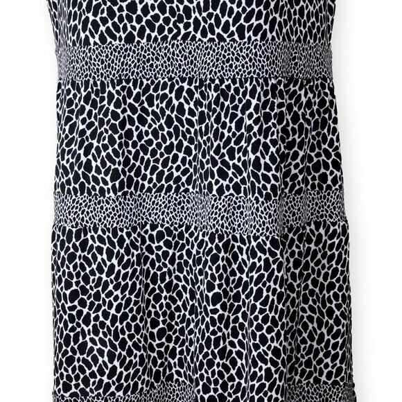 Michael Kors Animal Print Keyhole Midi Dress 2X - Picture 10 of 10